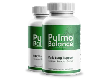 2 bottles of Pulmo Balance lung support supplement